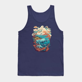 Forest and mountains Tank Top